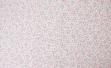 Feverfew Herb Flower Patterned Fabric, Cute, sewing, Quilt made in Korea Half Yard