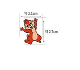 Disney Chip & Dale Retro Cotton Antibiosis Fabric printed in Korea by the Half Yard