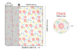 Fluer Mignonne Pastel Flower Patterned Fabric made in Korea by Half Yard Digital Textile Printing