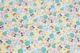 Sanrio x Chiikawa Collaboration Character Fabric printed in Japan by the Half Yard