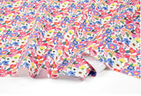 Colorful Flower Friends Amitie Fabric made in Korea by the Half Yard