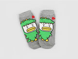 B-Family Character Patterned Ankle Socks Women's Socks made in Korea