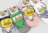 B-Family Character Patterned Ankle Socks Women's Socks made in Korea