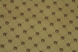 Cross Teddy Bear Patterned 8s Twill Fabric made in Korea by the Yard 36" x 58" or 90 x 145cm