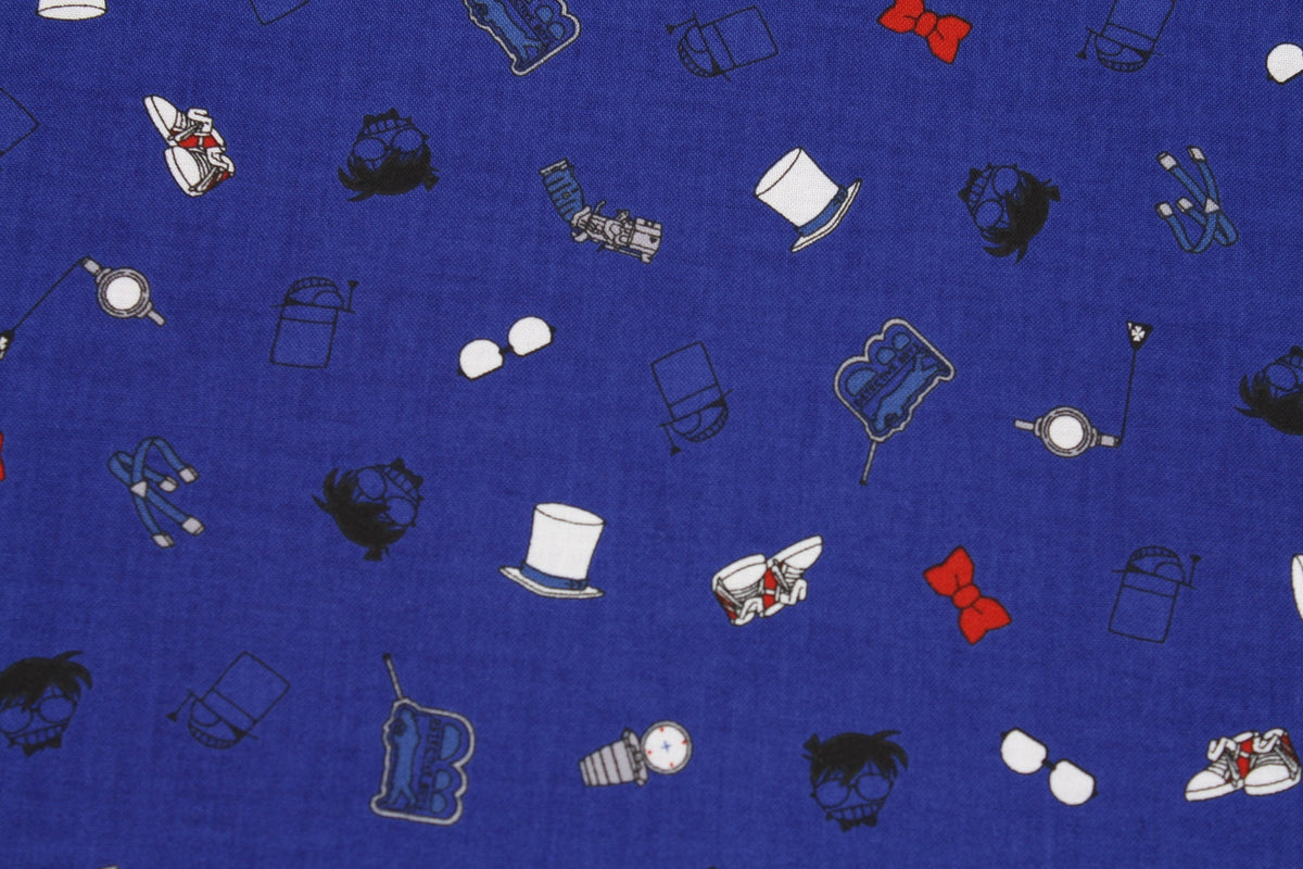 Detective Conan Character Icon Fabric printed in Japan by the Half Yard