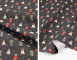 Sweater Bear Fabric made in Korea by the Half Yard