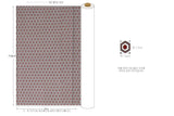 Mini Hexagon Patterned Fabric made in Korea by the Half Yard