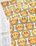 Lovely Happy Smile Emoji patterned Fabric made in Korea by the Half Yard