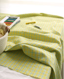 Spring Color Check Patterned Bio-washed Fabric made in Korea by the Yard 36" x 64" or 90 x 164cm