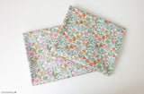 Flower Blooming Garden Patterned Fabric, Cute, Kids, Sewing, Quilt made in Korea by the Half Yard