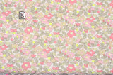 Liberty Betsy Berry Neon Flower Tana Lawn Fabric printed in Japan FQ 45cm by 53cm or 18" by 21"