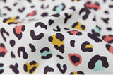 Leopard Patterned Fabric made in Korea by Half Yard Digital Textile Printing