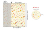 Sweet Cutie Rabbit Bunnies Patterned Fabric made in Korea by the Half Yard