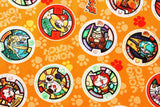 Yokai Watch Character Fabric made in Japan by the Half Yard