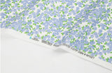 Wild Flower patterned OEKO-TEX® Fabric, Floral Fabric made in Korea by the Half Yard