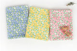 Wild Flower patterned OEKO-TEX® Fabric, Floral Fabric made in Korea by the Half Yard